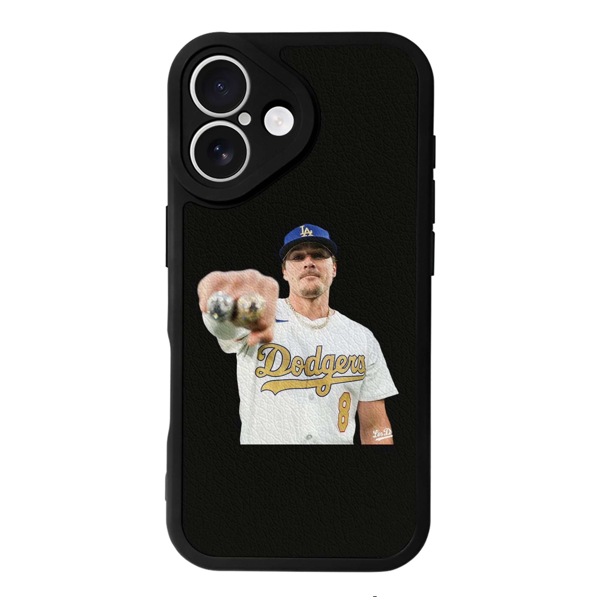  IPhone 16 Silicone Leather Case – UV Print, Lambskin Texture – Perfect Fit, Wireless Charging Compatible, Scratch Resistant, Precise Cutouts – Stylish Protection For IPhone 16